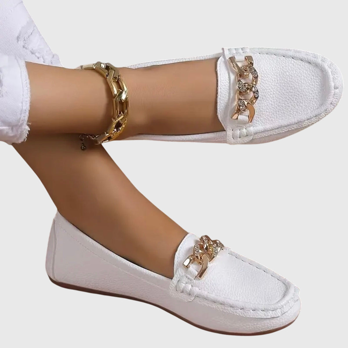 Cora | Mocasines en Tonos Discretos