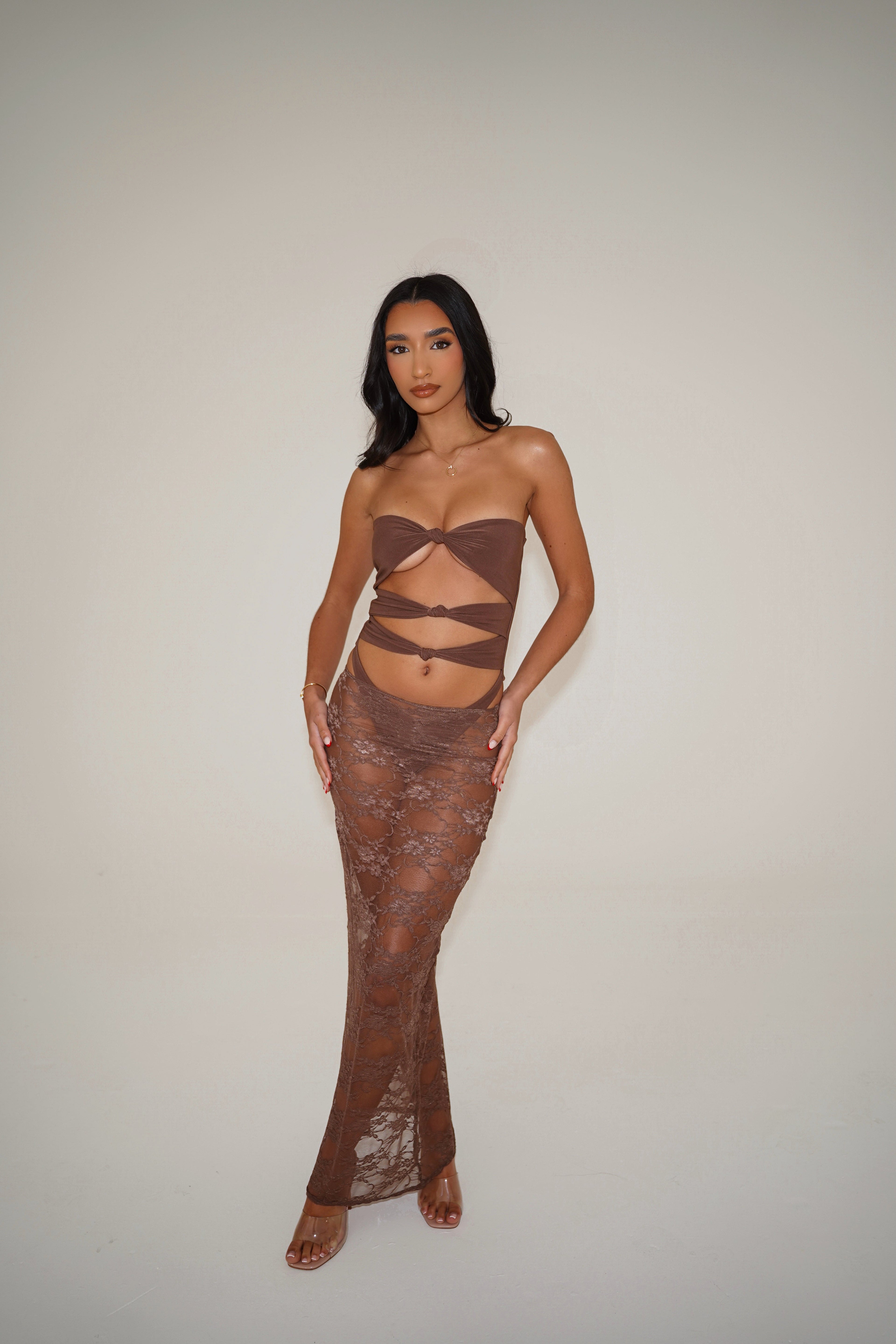 TRAJE DE BAÑO CON NUDO