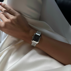 RELOJ DE PULSERA VINTAGE PARA MUJER EN ACERO INOXIDABLE