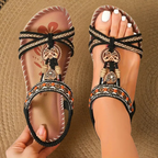 María - Sandalias estilo Ibiza que combinan comodidad y elegancia