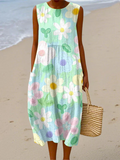 Erin | Vestido Midi Pastel Floral