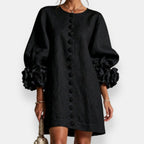 Marcelle | Vestido Floral con Relieve