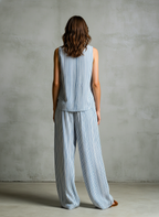 Livia | Conjunto de Palazzo a Rayas