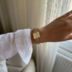 RELOJ DE PULSERA VINTAGE PARA MUJER EN ACERO INOXIDABLE