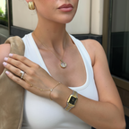 RELOJ DE PULSERA VINTAGE PARA MUJER EN ACERO INOXIDABLE
