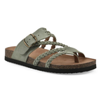 SANDALIAS DE CORCHO TEJIDO