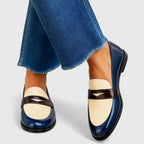 Ivy | Mocasines en Tonos Claros
