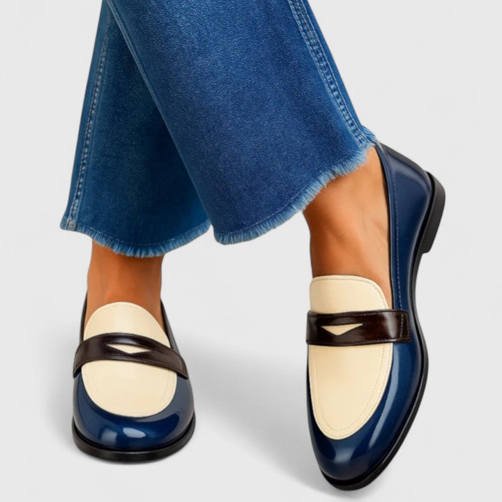 Ivy | Mocasines en Tonos Claros