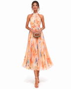 Aurora | Vestido Maxi de Cuello Halter