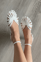 Vittoria | Sandalias con Joyas de Oro
