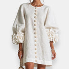 Marcelle | Vestido Floral con Relieve