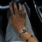RELOJ DE PULSERA VINTAGE PARA MUJER EN ACERO INOXIDABLE