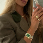 RELOJ DE PULSERA VINTAGE PARA MUJER EN ACERO INOXIDABLE