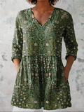 Julie | Blusa larga de cuello en V