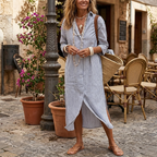 Willow | Elegante Vestido de Verano a Rayas