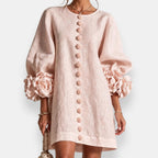 Marcelle | Vestido Floral con Relieve
