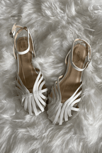 Vittoria | Sandalias con Joyas de Oro