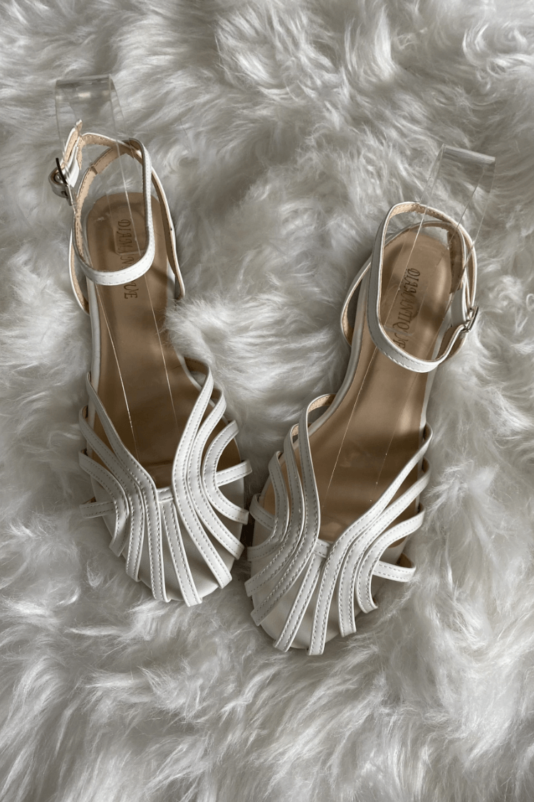 Vittoria | Sandalias con Joyas de Oro