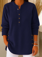 Neva™ | Túnica Henley con Botones