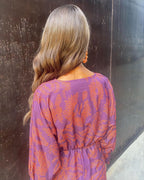 Celeste | Vestido midi de elegancia floral