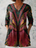 Manon | Blusa larga de cuello en V