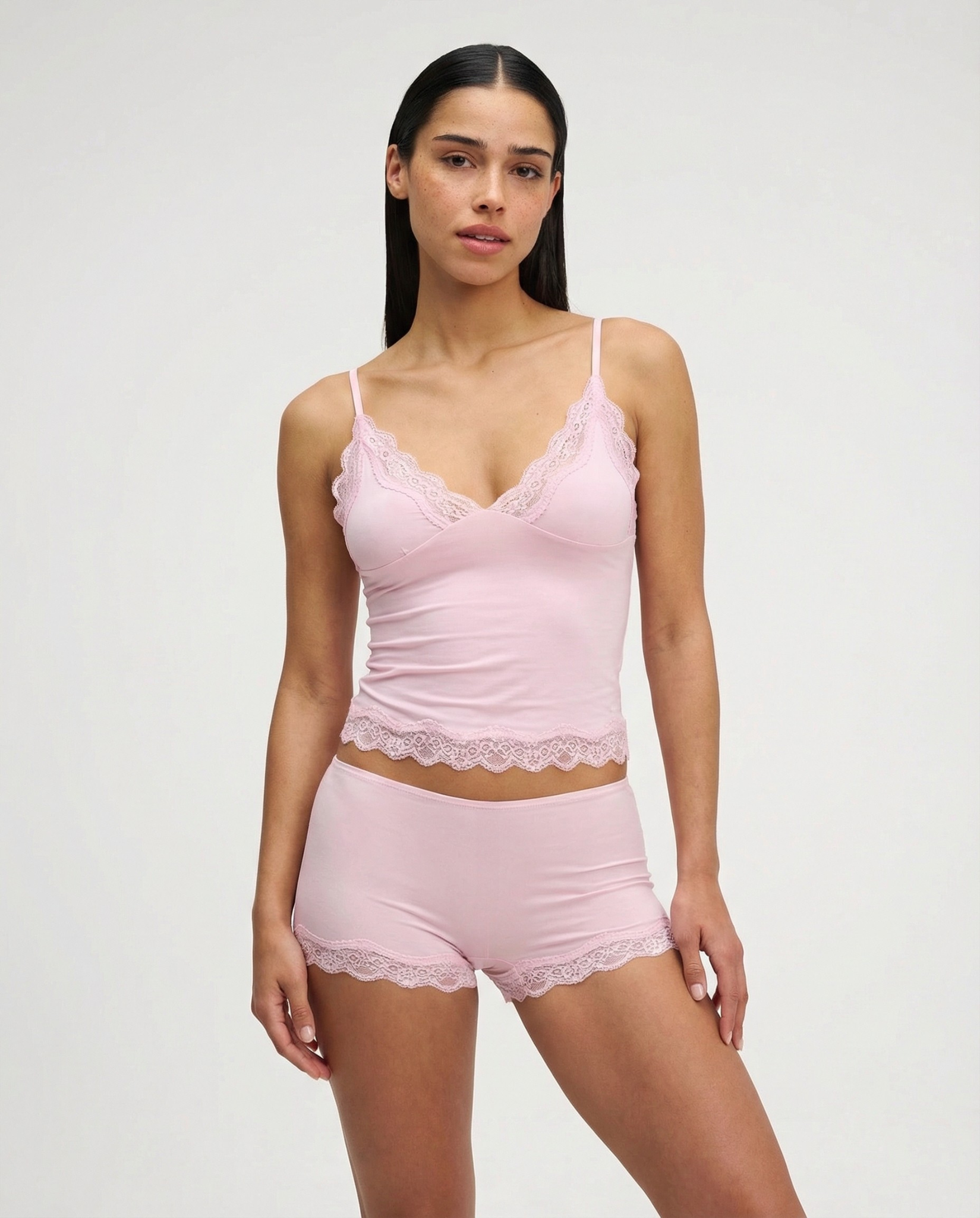 CONJUNTO DE ENCAJE NOCHES SUAVES