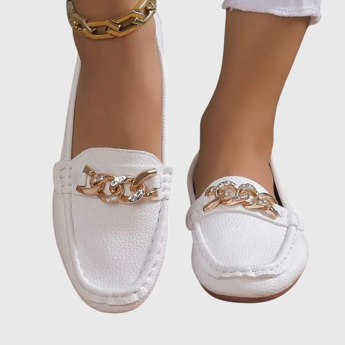 Cora | Mocasines en Tonos Discretos