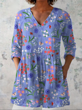 Aline | Blusa larga de cuello en V