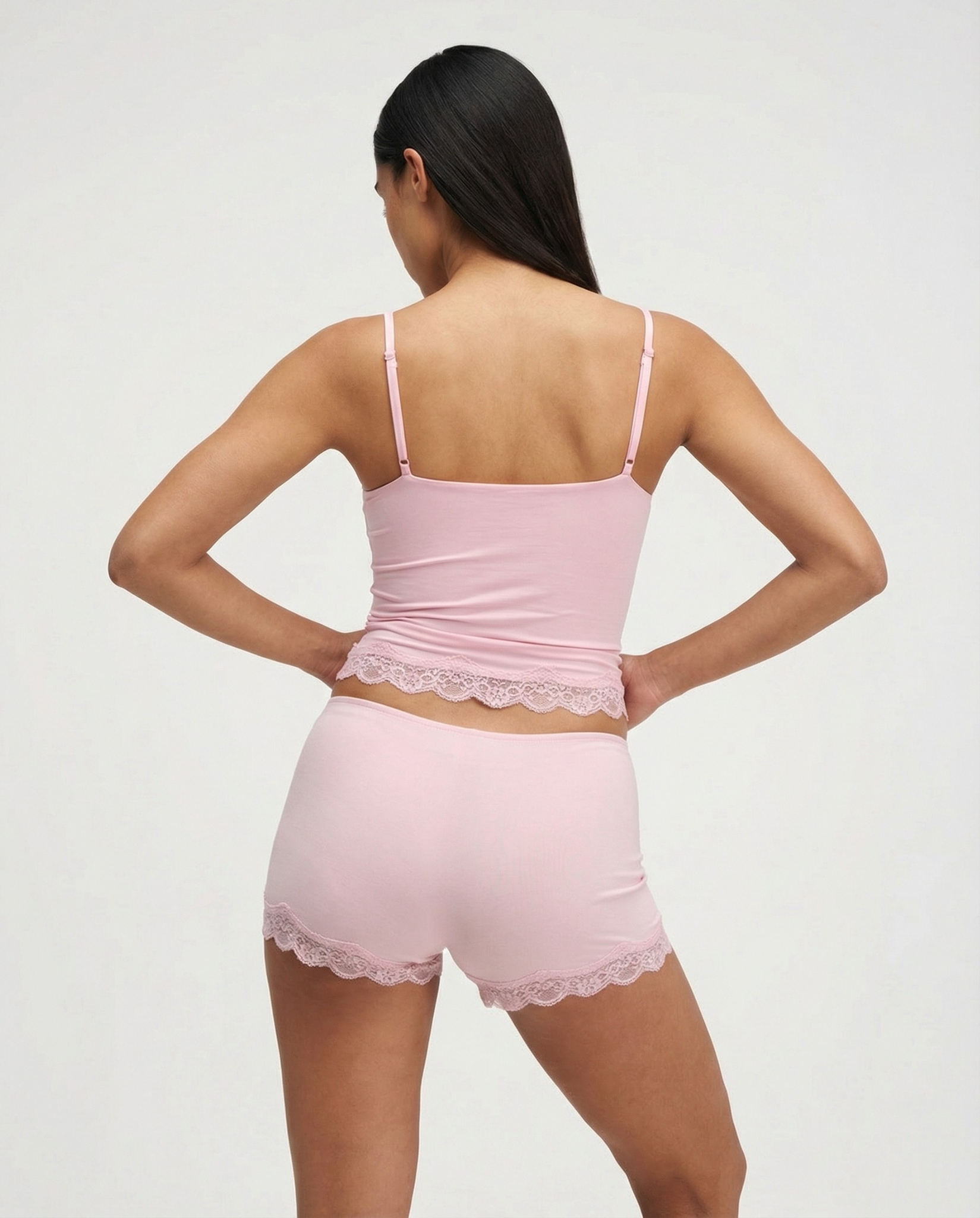 CONJUNTO DE ENCAJE NOCHES SUAVES