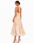 Aurora | Vestido Maxi de Cuello Halter