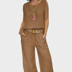 Paloma | Conjunto boho de dos piezas