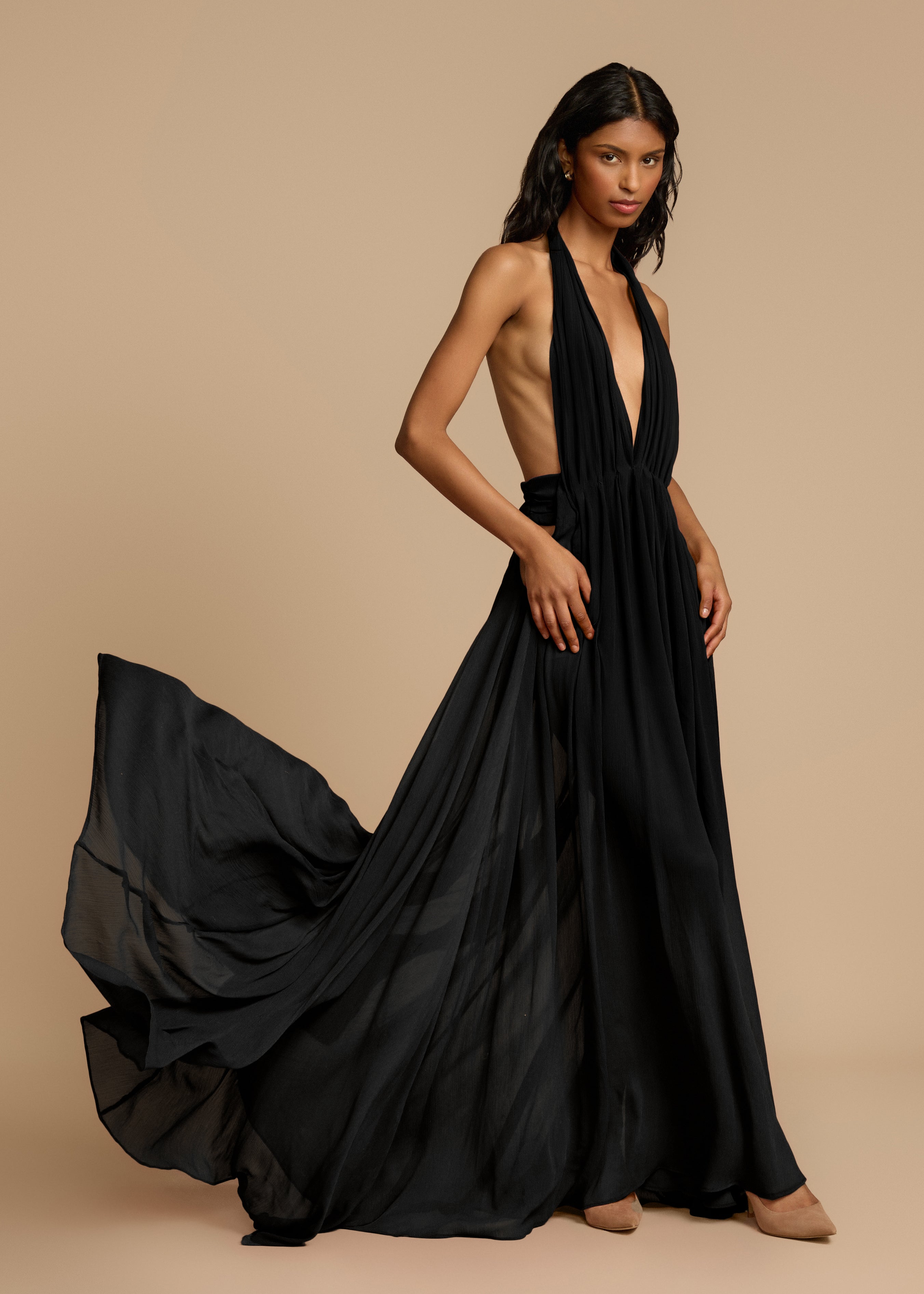 VESTIDO FLORENCIA NEGRO