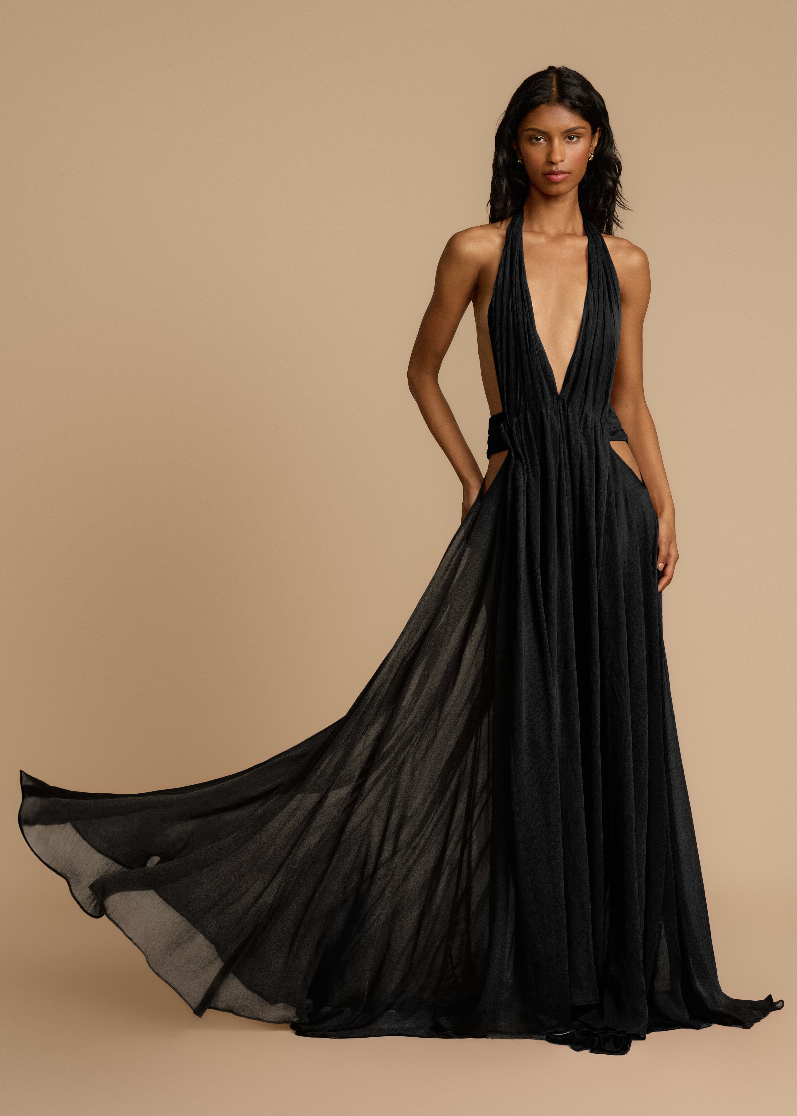 VESTIDO FLORENCIA NEGRO
