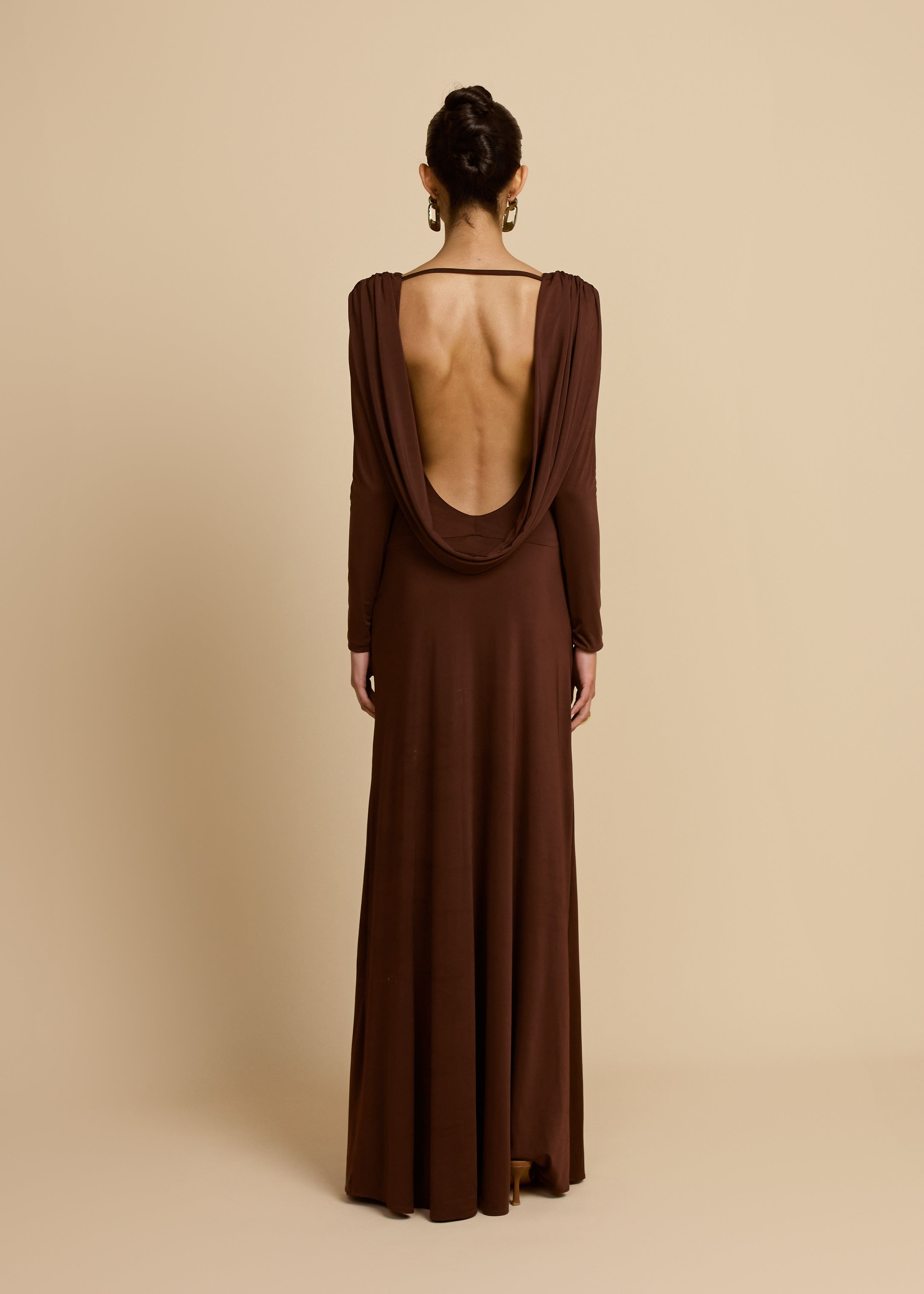 LUCIA VESTIDO DE CACAO