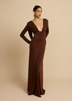 LUCIA VESTIDO DE CACAO