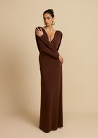 LUCIA VESTIDO DE CACAO