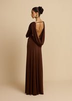 LUCIA VESTIDO DE CACAO