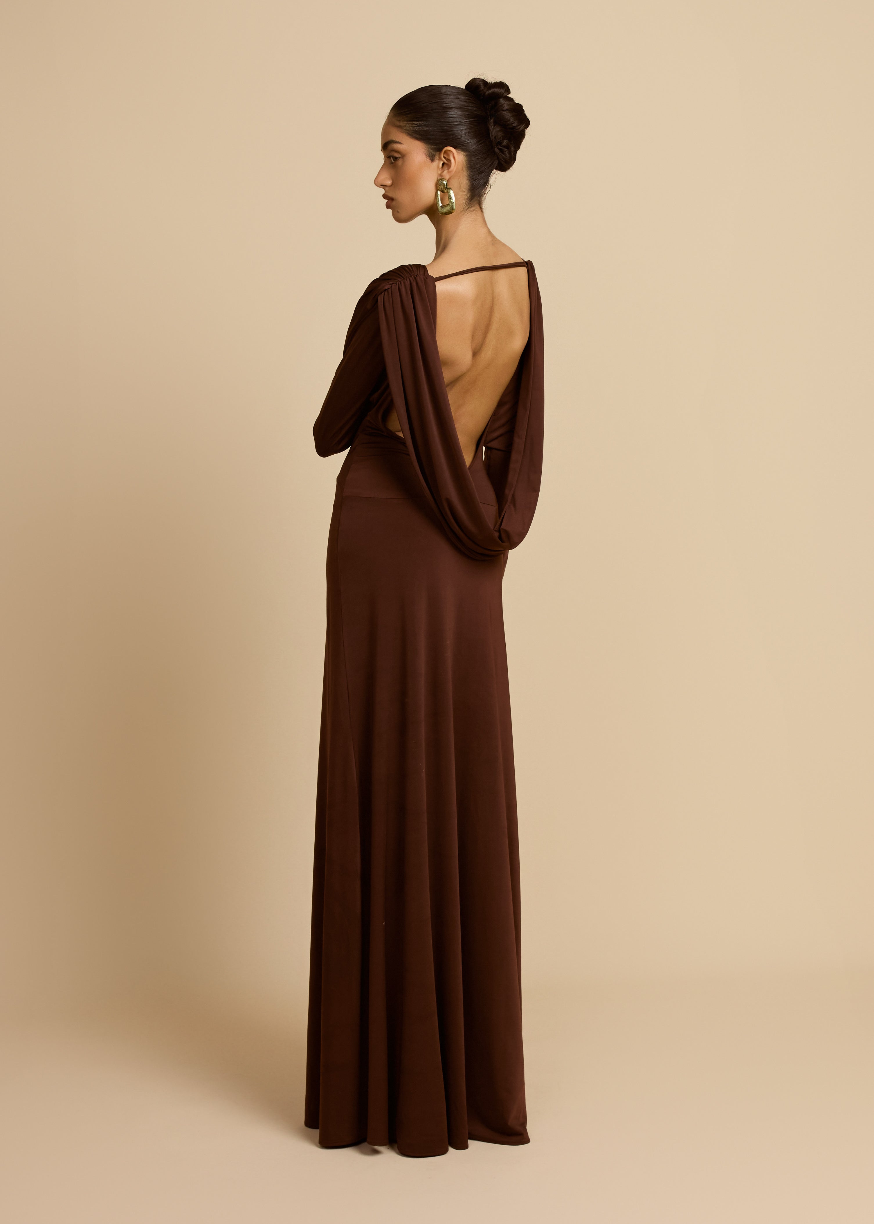 LUCIA VESTIDO DE CACAO