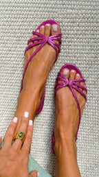Ginevra | Elegantes Sandalias Doradas