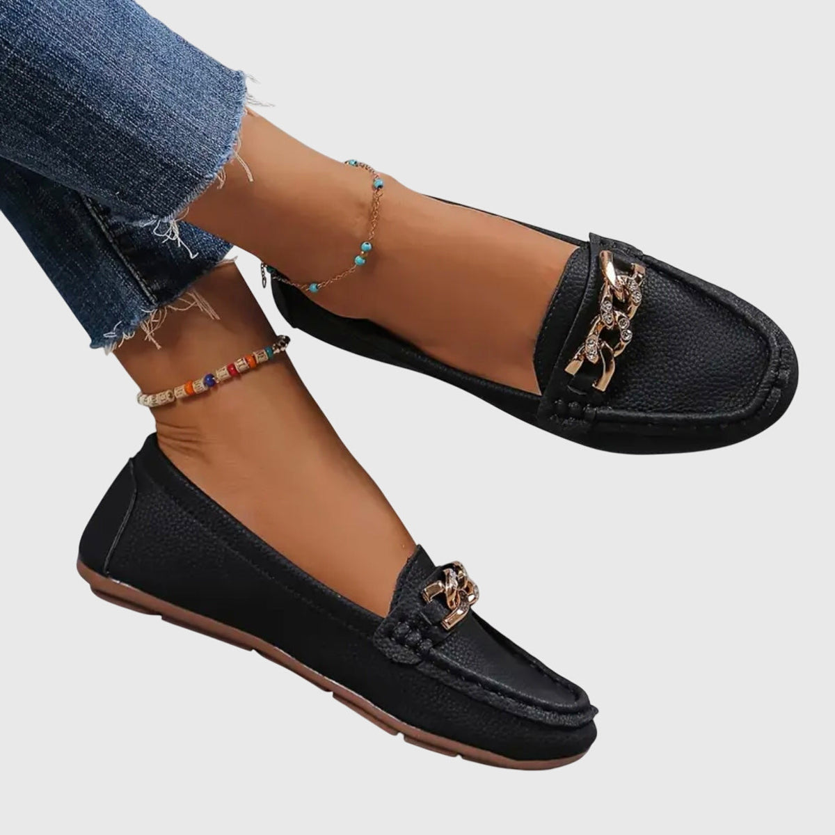 Cora | Mocasines en Tonos Discretos