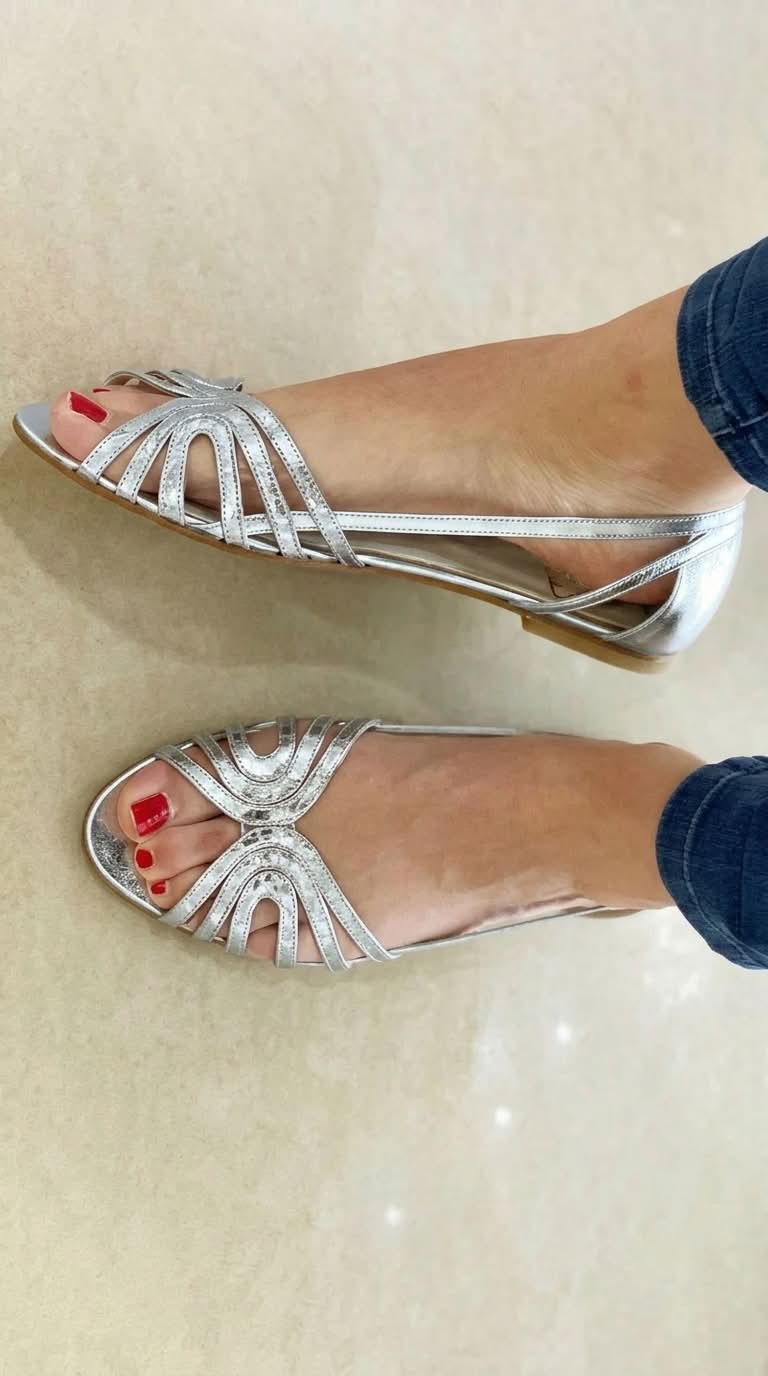 Leonora | Sandalias Doradas Luce