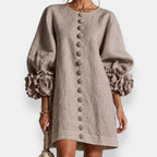 Marcelle | Vestido Floral con Relieve