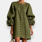 Marcelle | Vestido Floral con Relieve