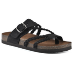 SANDALIAS DE CORCHO TEJIDO
