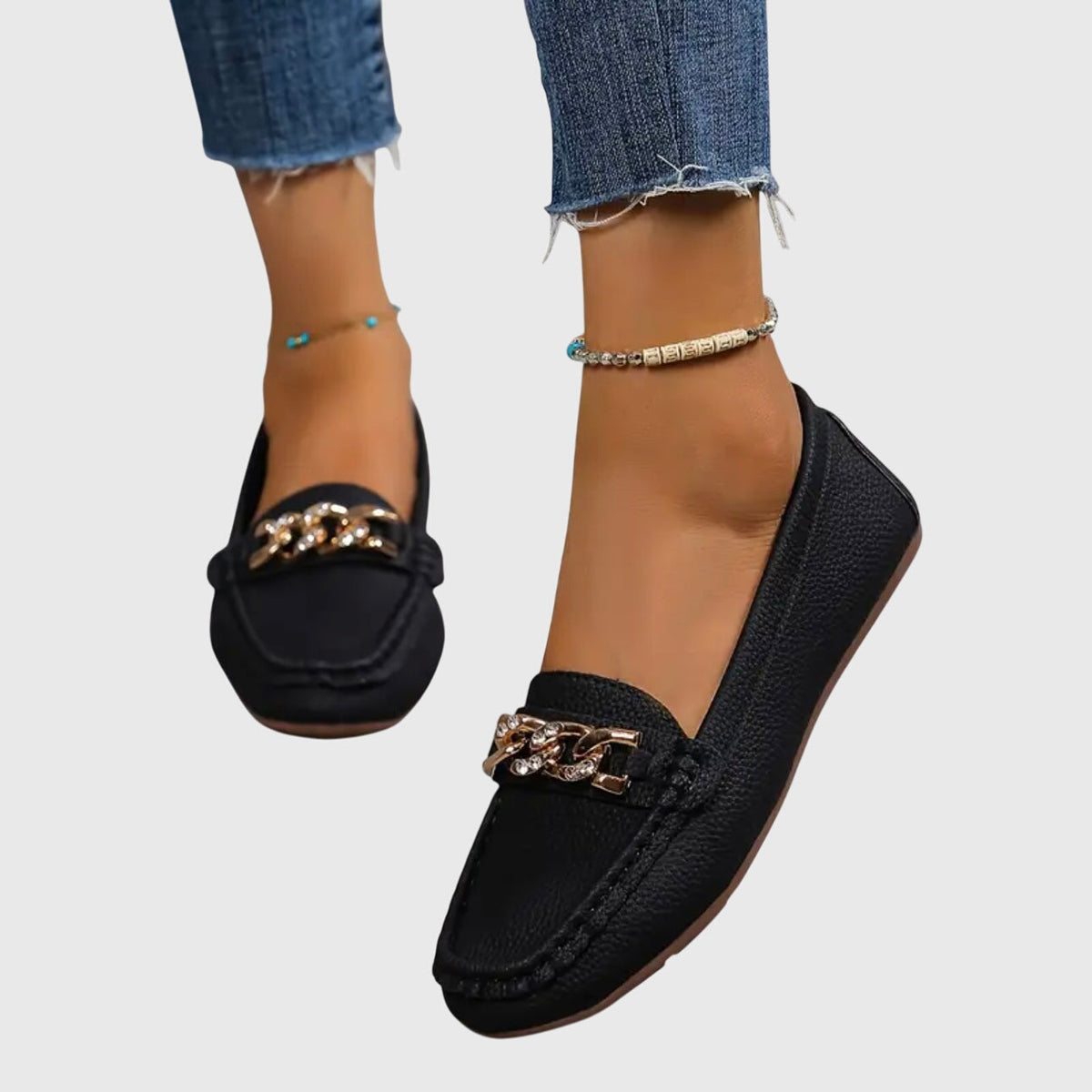 Cora | Mocasines en Tonos Discretos