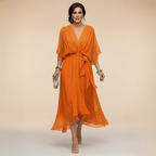 Marta | Vestido de Cuello en V
