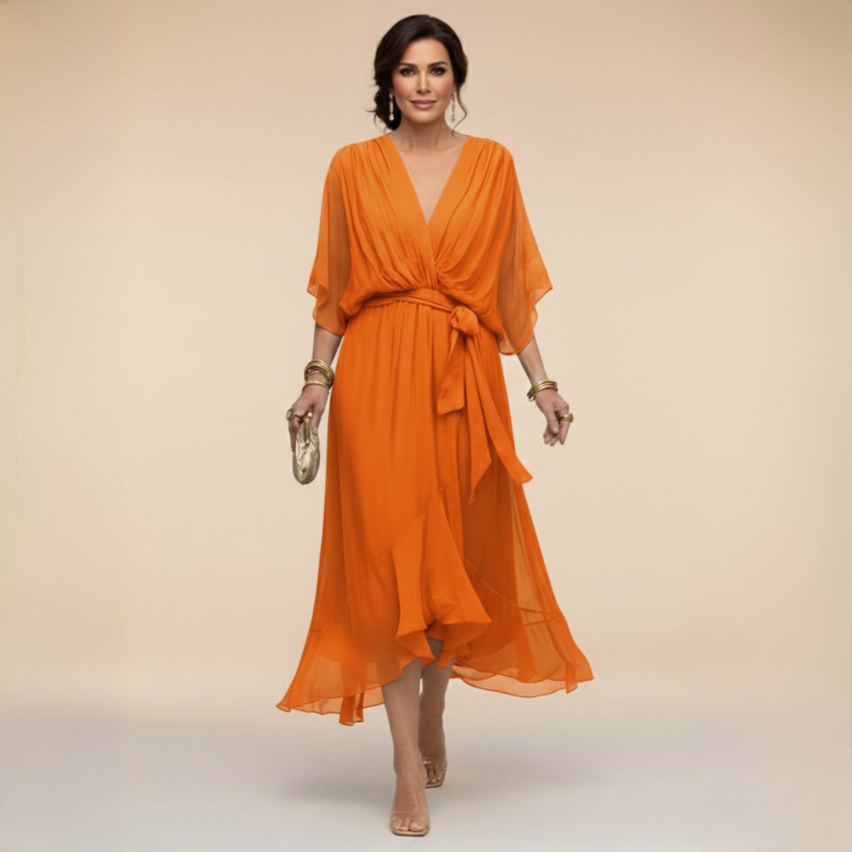 Marta | Vestido de Cuello en V
