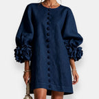 Marcelle | Vestido Floral con Relieve