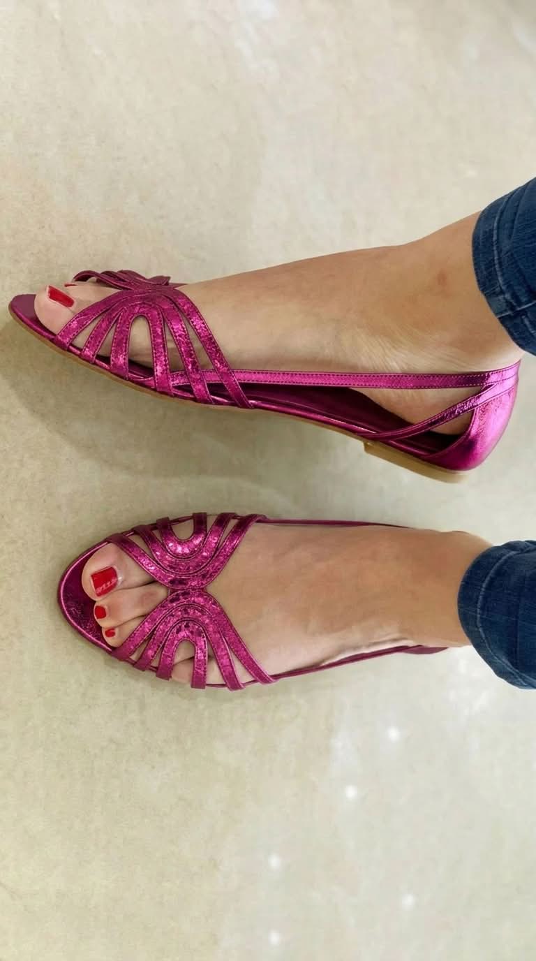 Leonora | Sandalias Doradas Luce