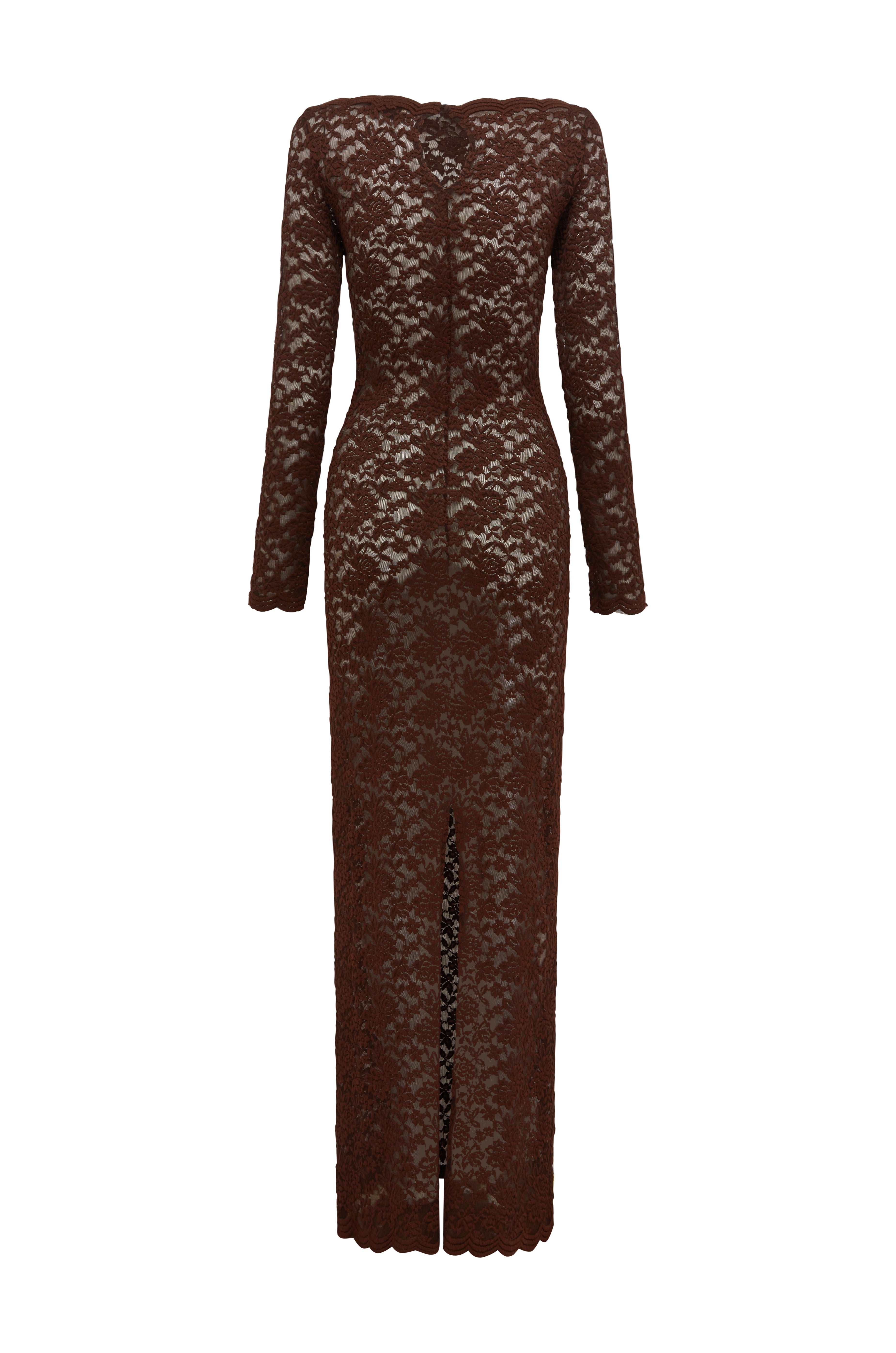 VESTIDO DE CHOCOLATE MONET